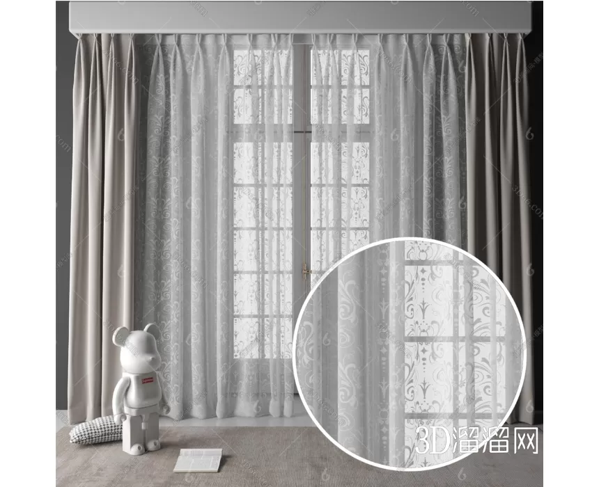 MATERIAL – TEXTURES – VEIL FOR CURTAIN – 0117