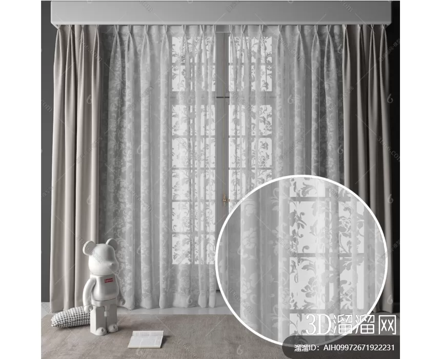 MATERIAL – TEXTURES – VEIL FOR CURTAIN – 0128