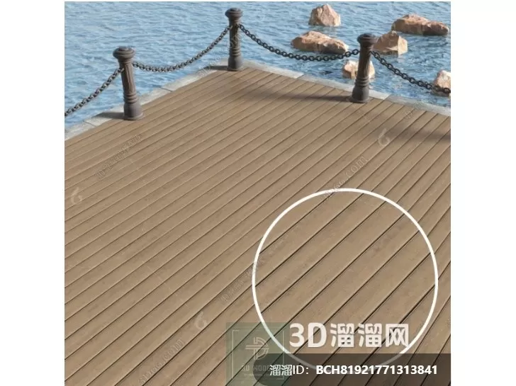 MATERIAL – TEXTURES – WOODEN FLOOR FOR EXTERIOR – 0017