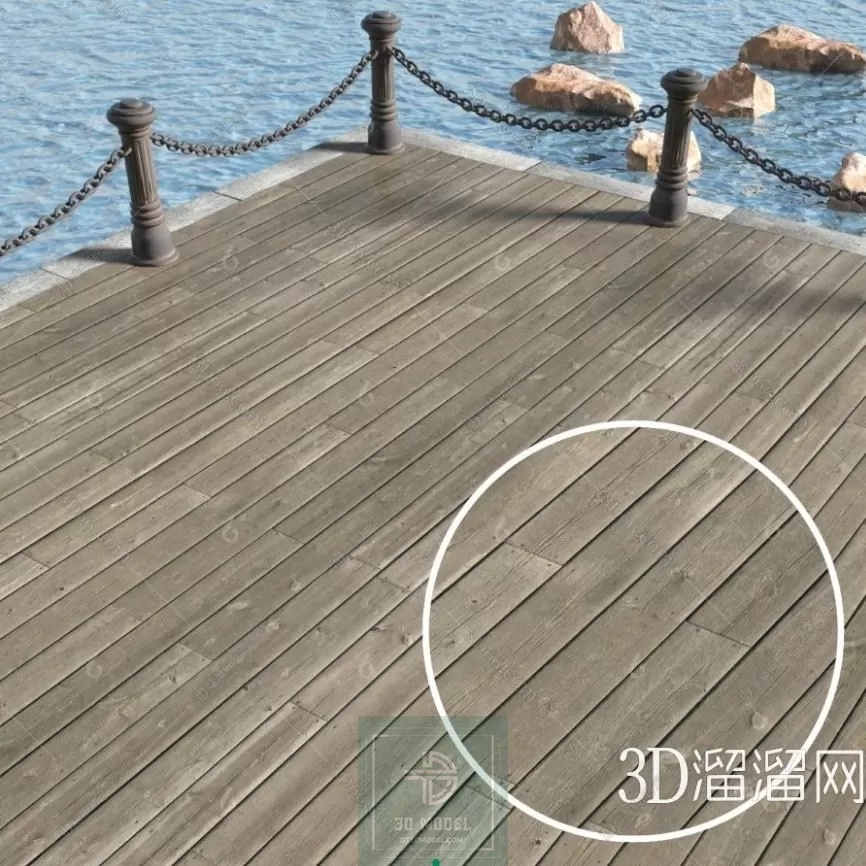 MATERIAL – TEXTURES – WOODEN FLOOR FOR EXTERIOR – 0029