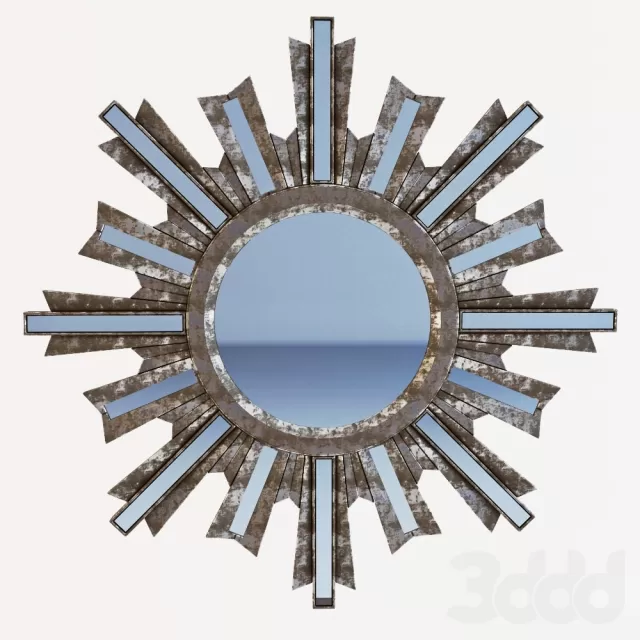 Bridgnorth Sunburst Wall Mirror by House of Hampton – 208949