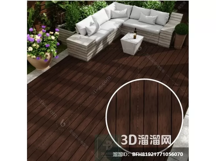 MATERIAL – TEXTURES – WOODEN FLOOR FOR EXTERIOR – 0060