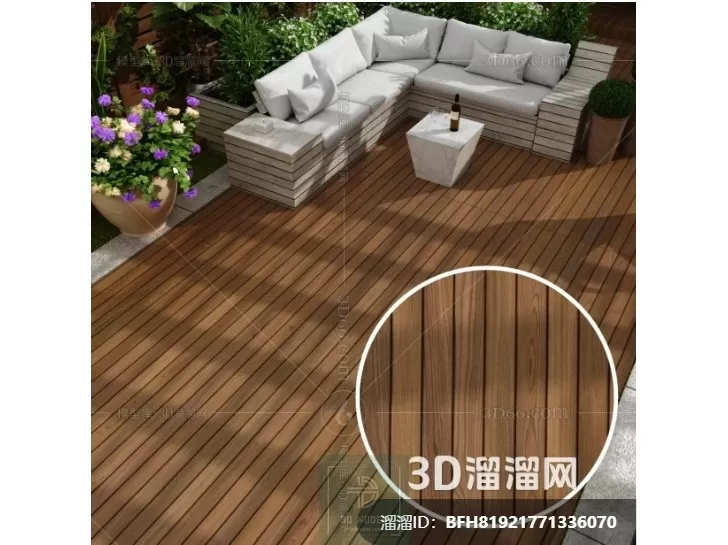 MATERIAL – TEXTURES – WOODEN FLOOR FOR EXTERIOR – 0062