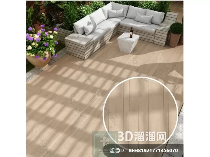 MATERIAL – TEXTURES – WOODEN FLOOR FOR EXTERIOR – 0063