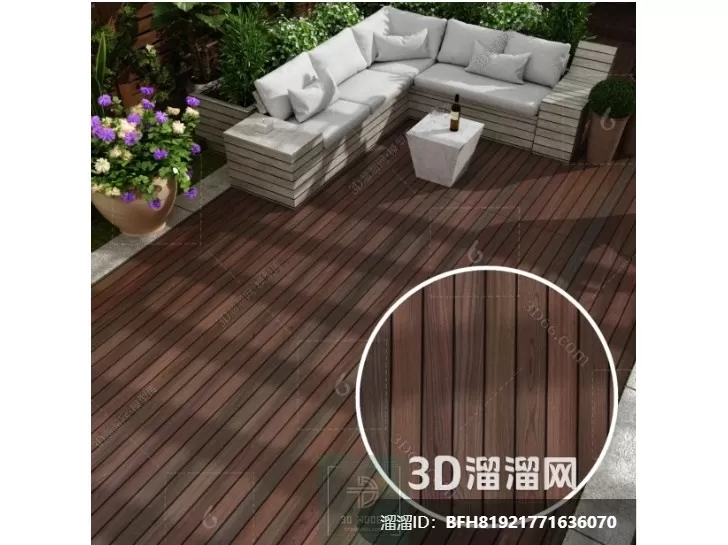 MATERIAL – TEXTURES – WOODEN FLOOR FOR EXTERIOR – 0065