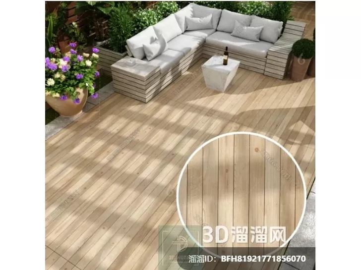 MATERIAL – TEXTURES – WOODEN FLOOR FOR EXTERIOR – 0067