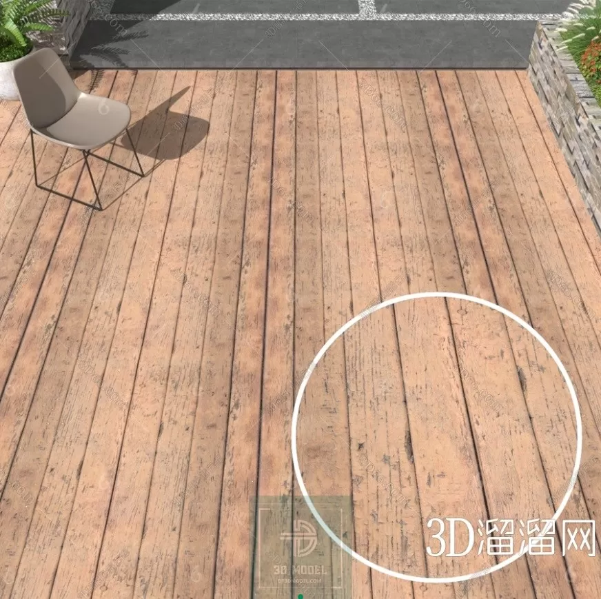 MATERIAL – TEXTURES – WOODEN FLOOR FOR EXTERIOR – 0076