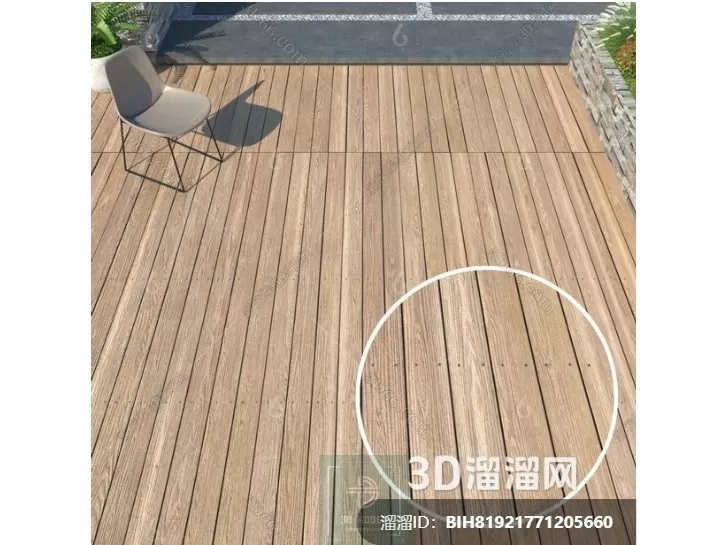 MATERIAL – TEXTURES – WOODEN FLOOR FOR EXTERIOR – 0079