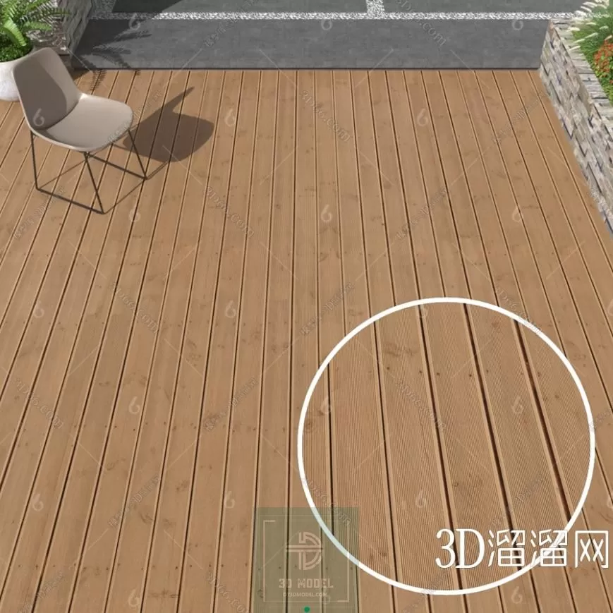 MATERIAL – TEXTURES – WOODEN FLOOR FOR EXTERIOR – 0093