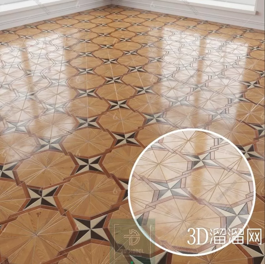 MATERIAL – TEXTURES – WOODEN FLOOR – 0094