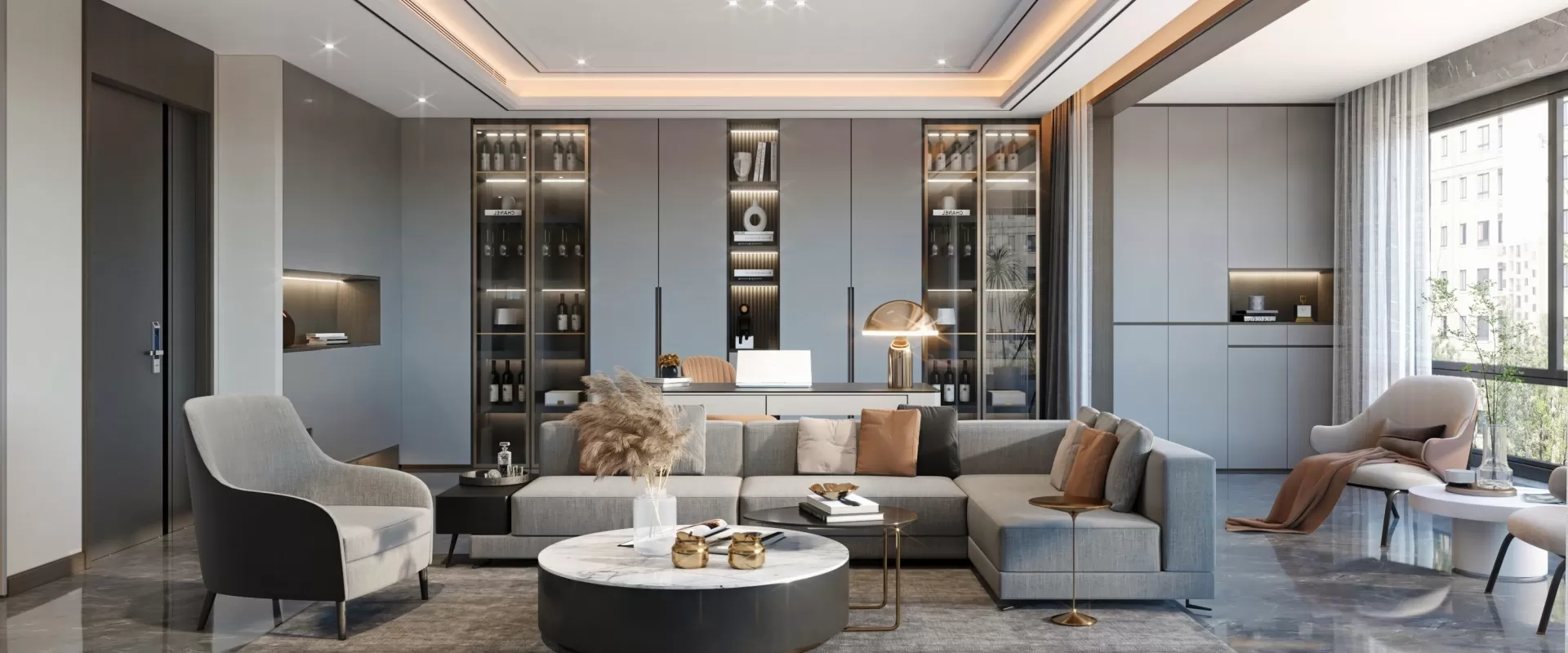 INTERIOR 3D SCENES – MODERN LUXURY STYLE – 0005