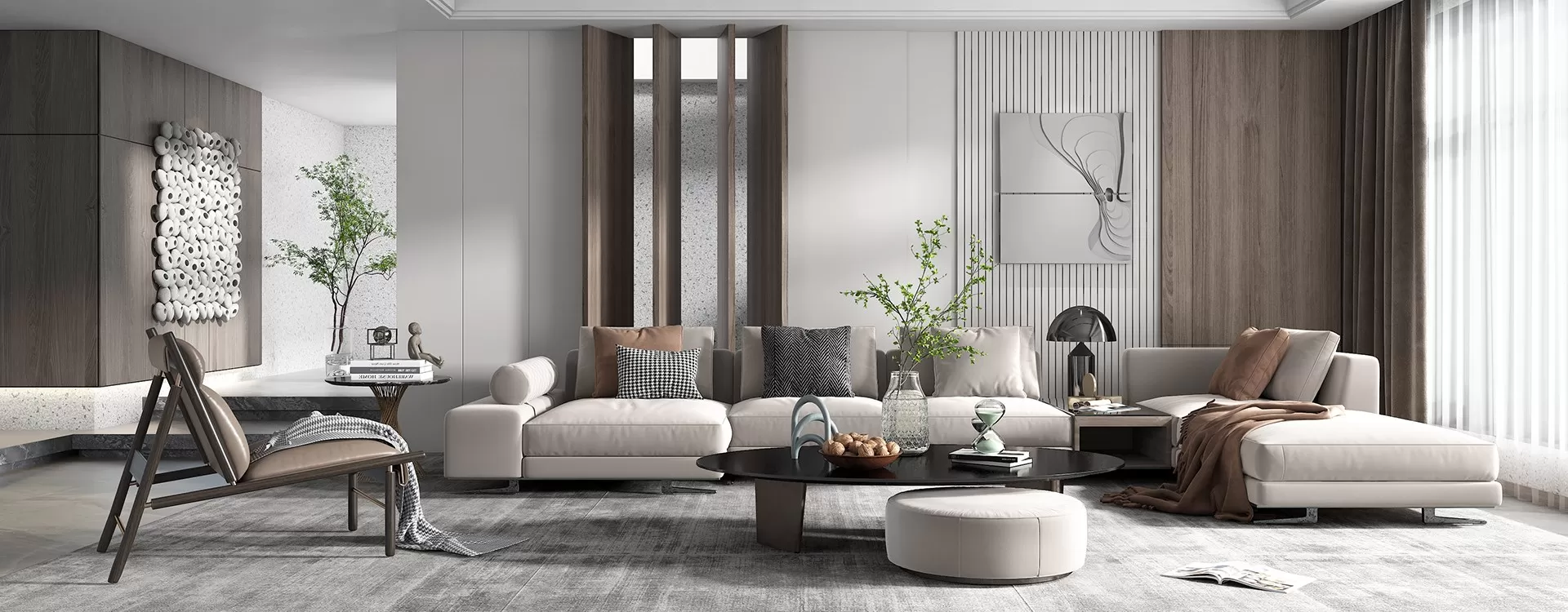 INTERIOR 3D SCENES – MODERN LUXURY STYLE – 0008