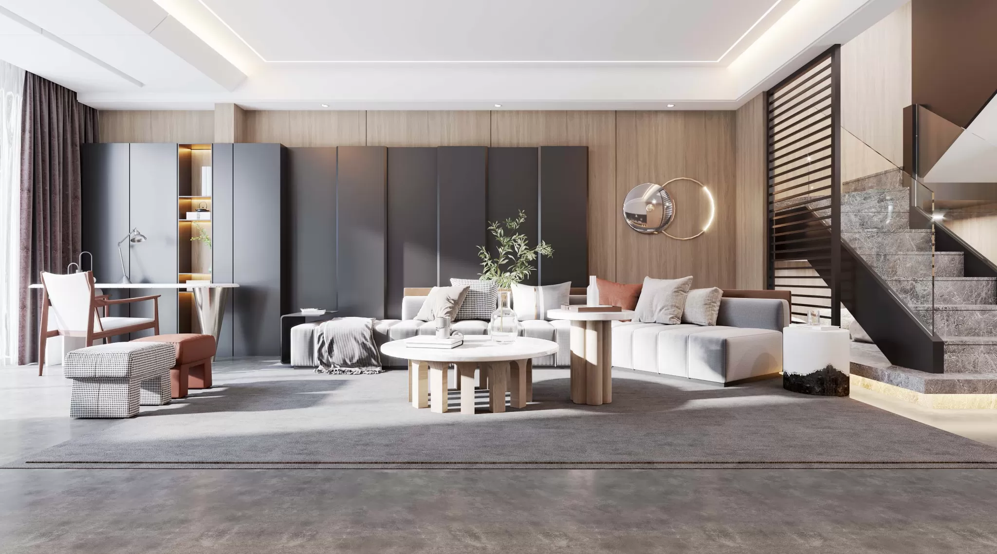 INTERIOR 3D SCENES – MODERN LUXURY STYLE – 0035