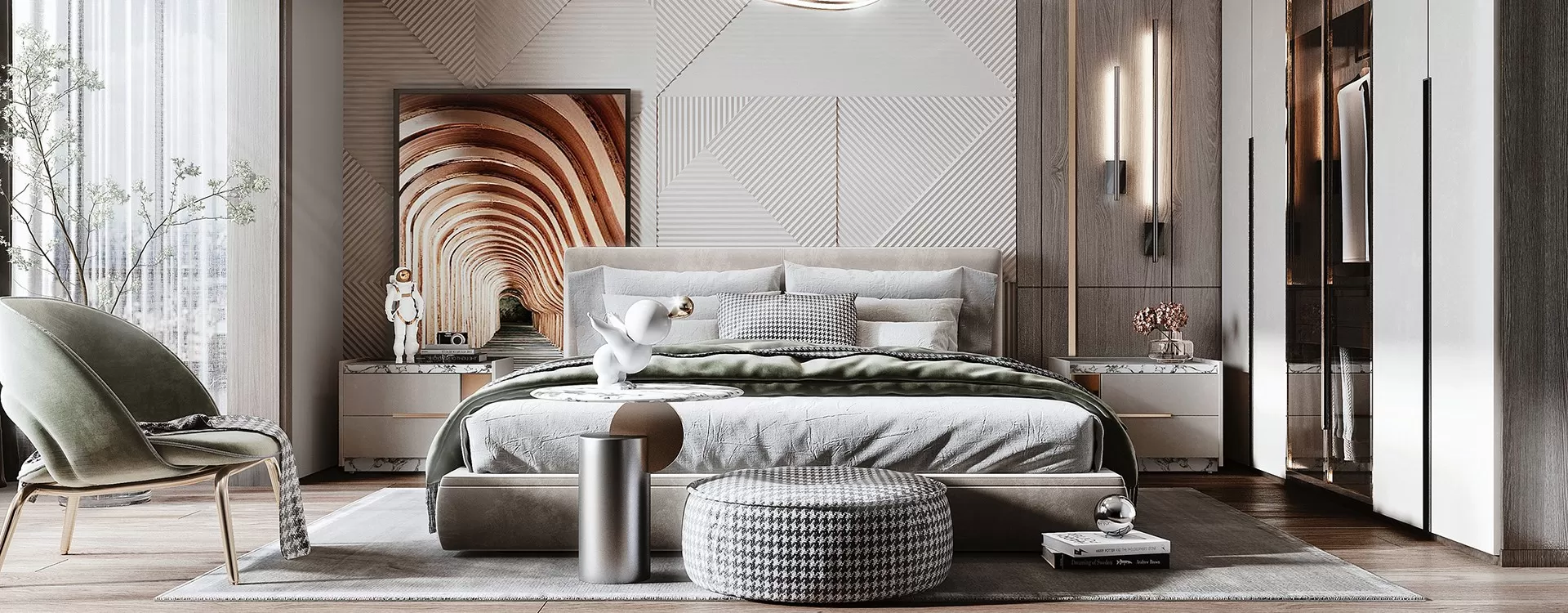 INTERIOR 3D SCENES – MODERN LUXURY STYLE – 0036