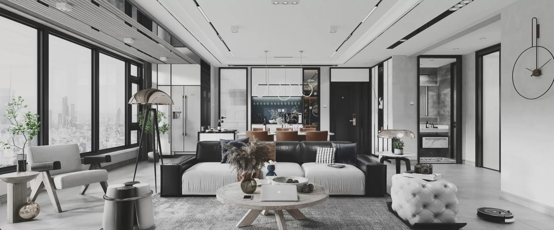 INTERIOR 3D SCENES – MODERN LUXURY STYLE – 0040