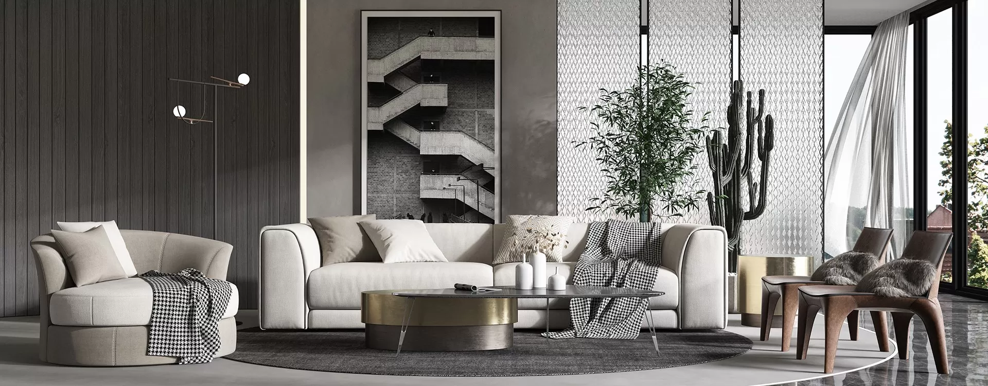 INTERIOR 3D SCENES – MODERN LUXURY STYLE – 0051