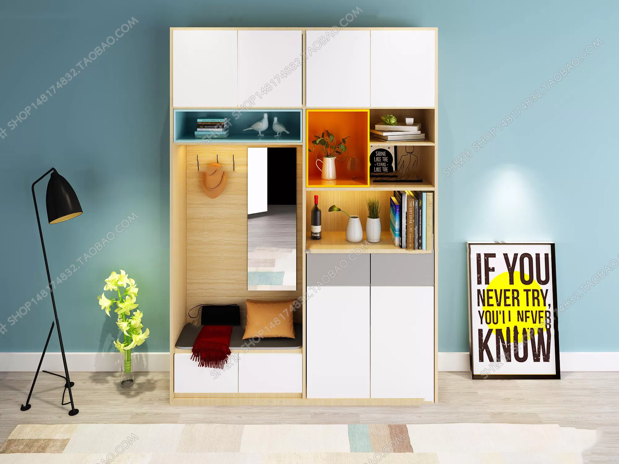 3DSKY MODELS – ENTRANCE 3D MODELS – 007