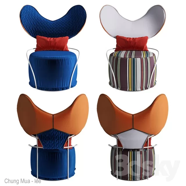 3DSKY MODELS – OTTOMAN 3D MODELS – 085