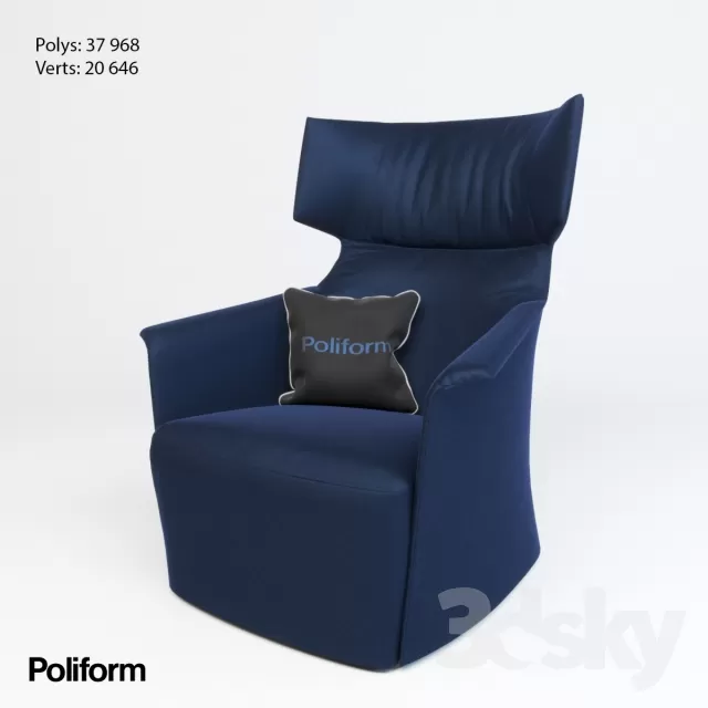 3DSKY MODELS – ARMCHAIR – CHAIR 3D MODELS – 318 3DSKY MODELS – ARMCHAIR – CHAIR 3D MODELS – 318