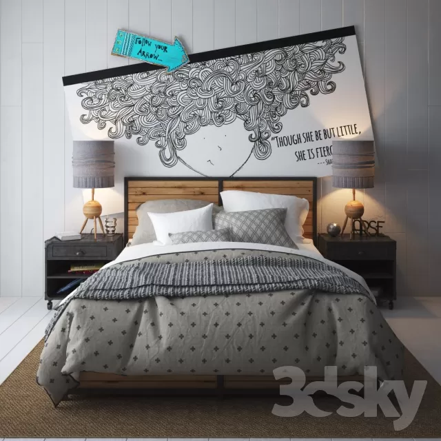 3DSKY MODELS – BED 3D MODELS – 144 3DSKY MODELS – BED 3D MODELS – 144