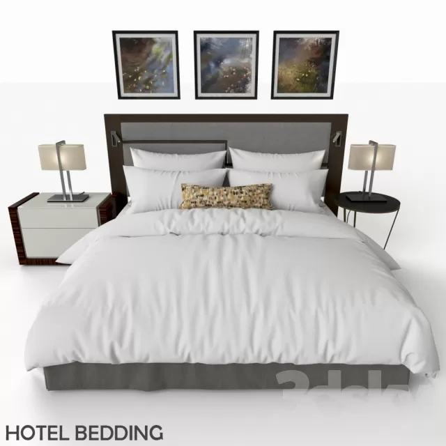 3DSKY MODELS – BED 3D MODELS – 208