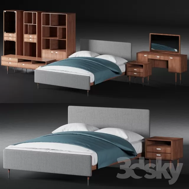 3DSKY MODELS – BED 3D MODELS – 052 3DSKY MODELS – BED 3D MODELS – 052