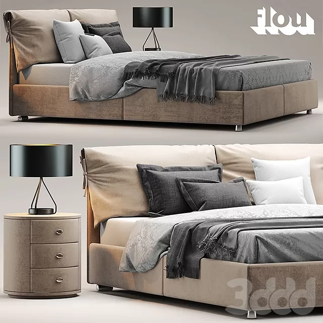 3DSKY MODELS – BED 3D MODELS – BED 1 – No.098