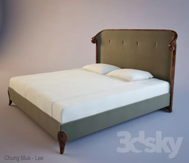 3DSKY MODELS – BED 3D MODELS – No.101