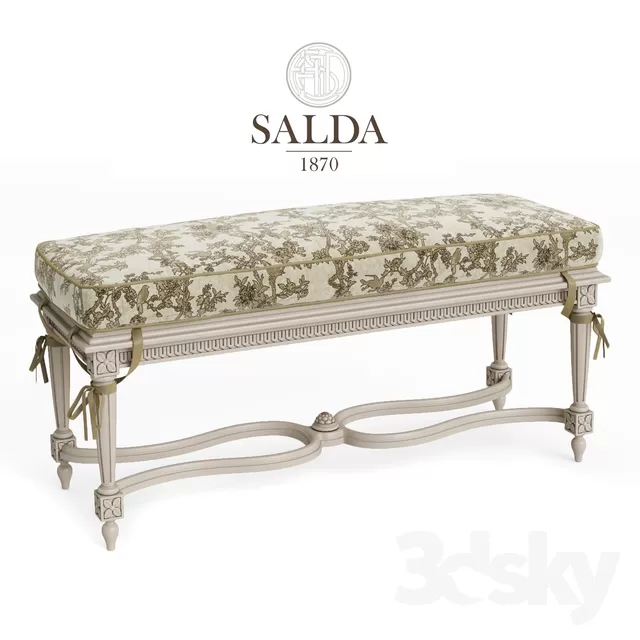 3DSKY MODELS – BENCH 3D MODELS – 018