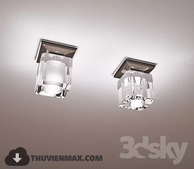 3DSKY MODELS – CEILING LIGHT – 003
