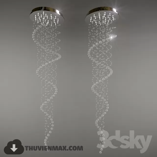 3DSKY MODELS – CEILING LIGHT 3D MODELS – 205