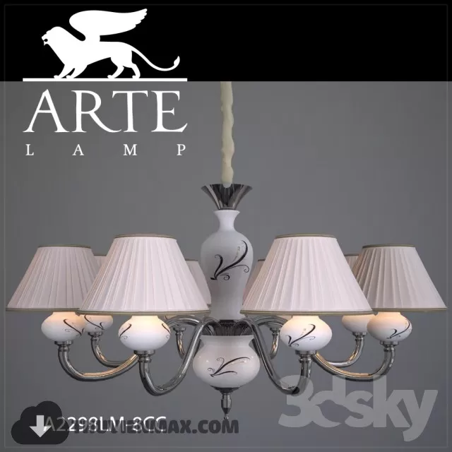 3DSKY MODELS – CEILING LIGHT 3D MODELS – 212