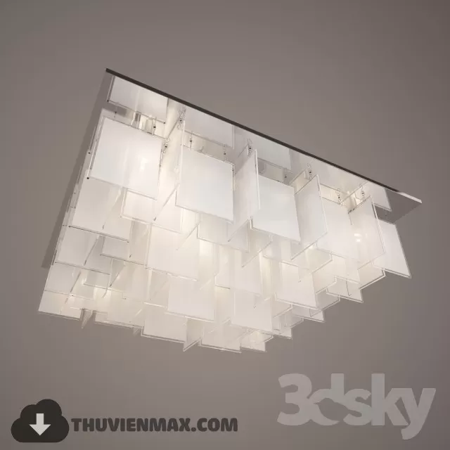 3DSKY MODELS – CEILING LIGHT 3D MODELS – 225