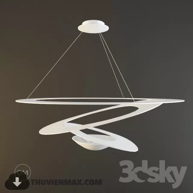 3DSKY MODELS – CEILING LIGHT 3D MODELS – 115