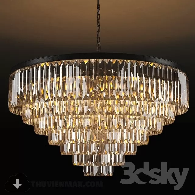 3DSKY MODELS – CEILING LIGHT 3D MODELS – 410