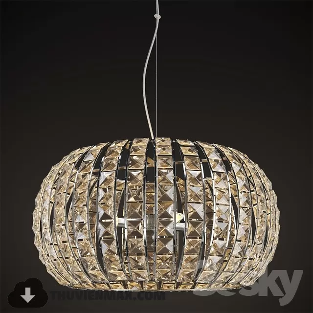 3DSKY MODELS – CEILING LIGHT 3D MODELS – 414