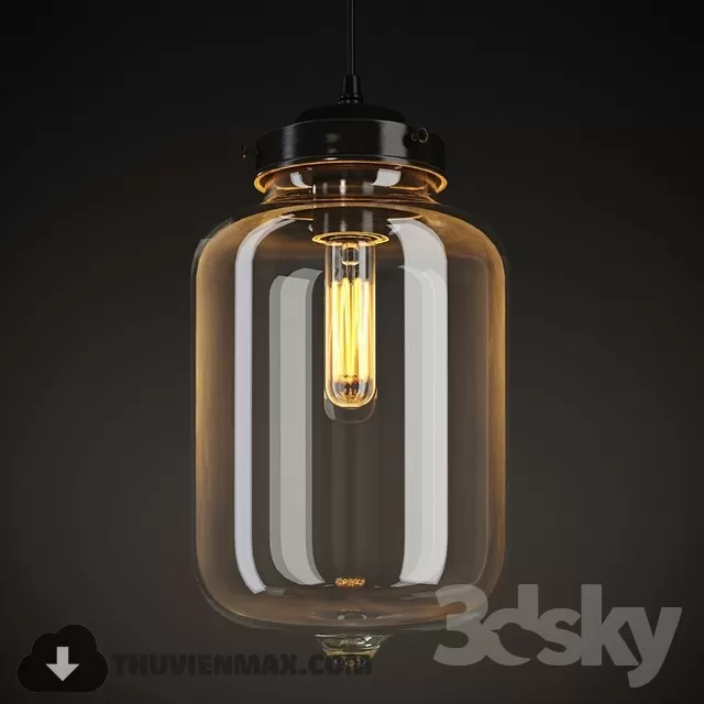 3DSKY MODELS – CEILING LIGHT 3D MODELS – 418
