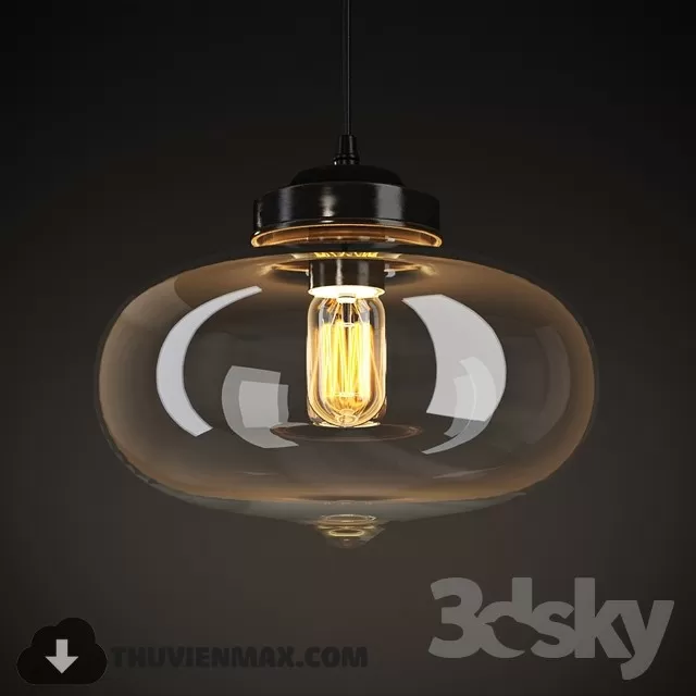 3DSKY MODELS – CEILING LIGHT 3D MODELS – 419