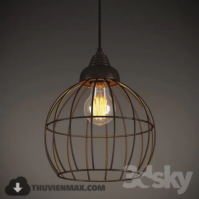 3DSKY MODELS – CEILING LIGHT 3D MODELS – 421