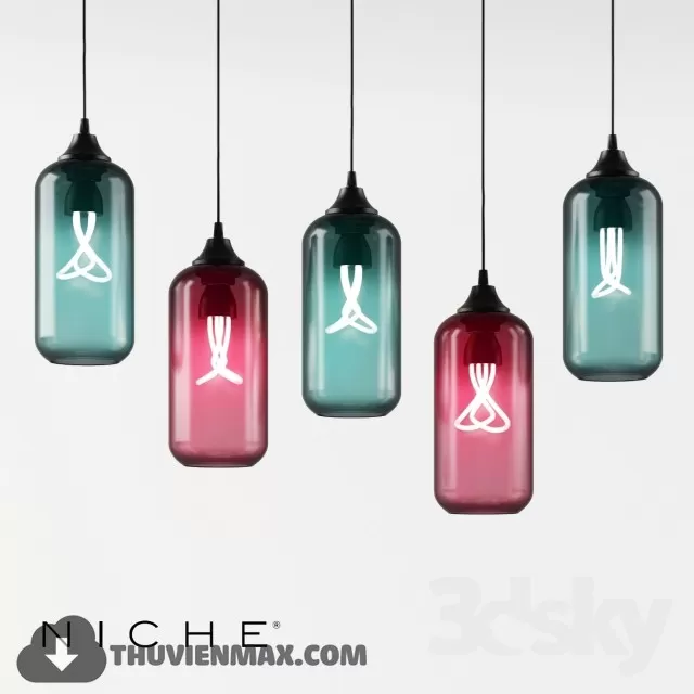 3DSKY MODELS – CEILING LIGHT 3D MODELS – 428