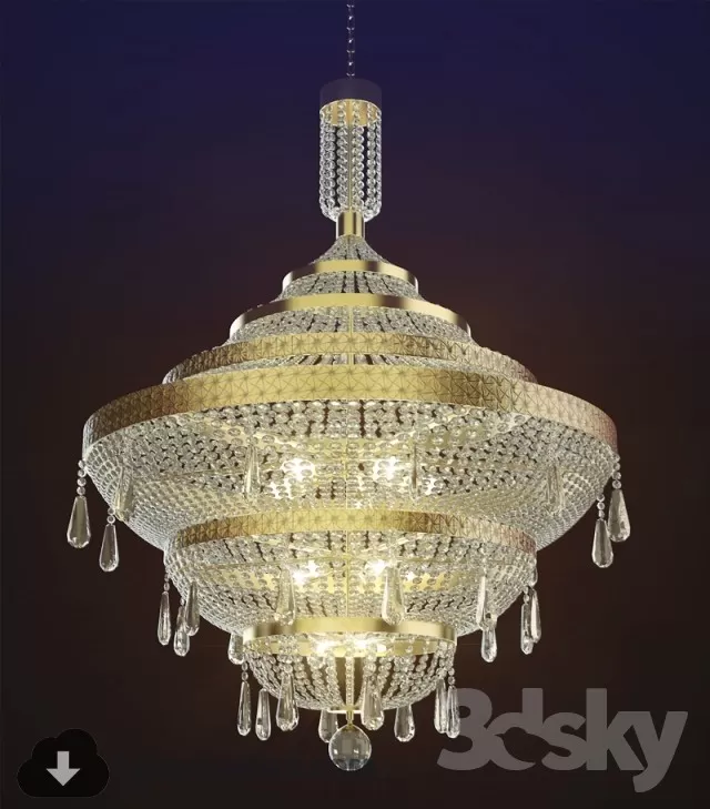 3DSKY MODELS – CEILING LIGHT 3D MODELS – 431