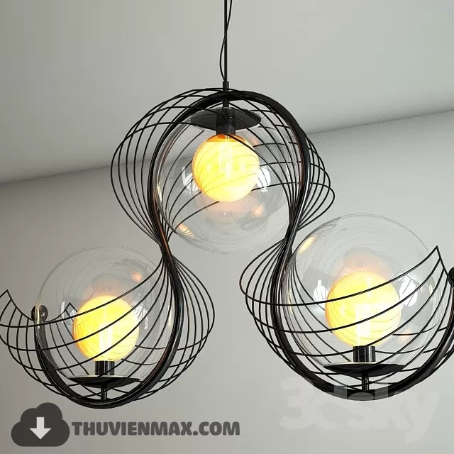 3DSKY MODELS – CEILING LIGHT 3D MODELS – 435