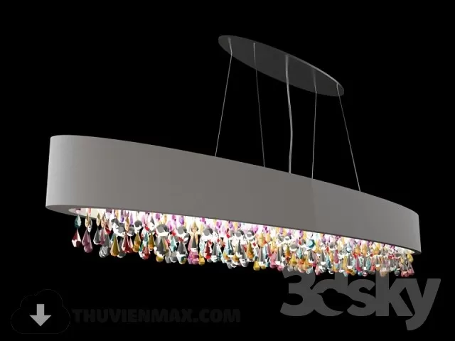 3DSKY MODELS – CEILING LIGHT 3D MODELS – 455