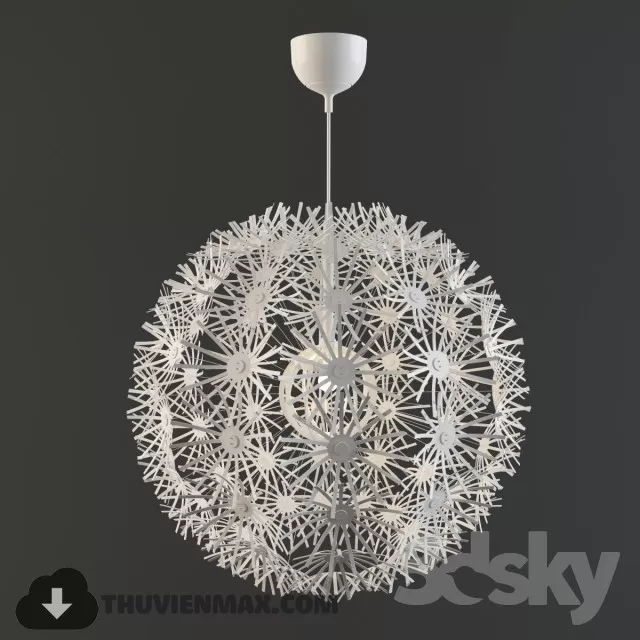 3DSKY MODELS – CEILING LIGHT 3D MODELS – 458