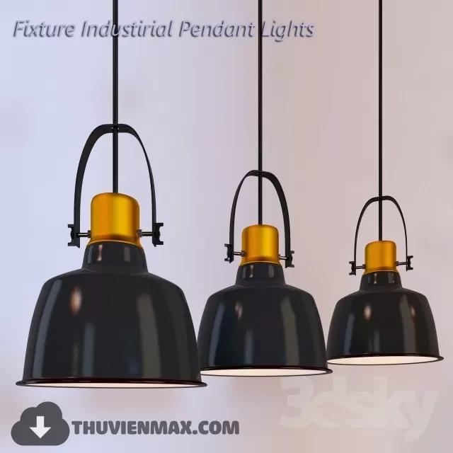 3DSKY MODELS – CEILING LIGHT 3D MODELS – 459