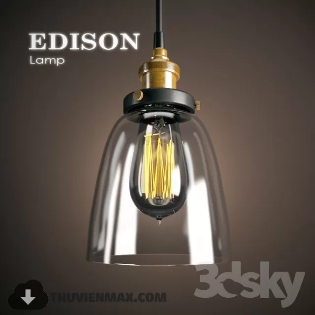 3DSKY MODELS – CEILING LIGHT 3D MODELS – 464