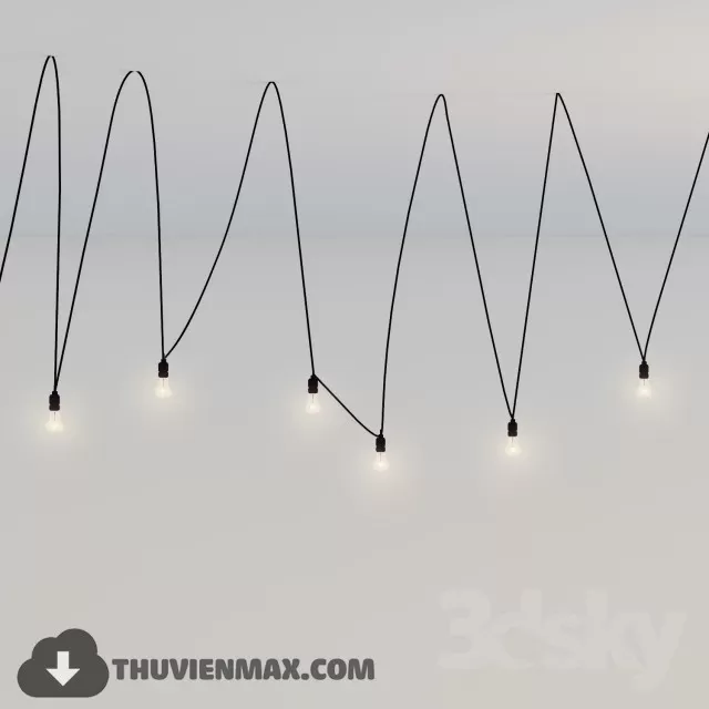 3DSKY MODELS – CEILING LIGHT 3D MODELS – 473