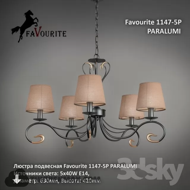 3DSKY MODELS – CEILING LIGHT 3D MODELS – 482