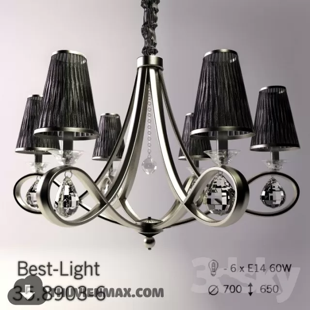 3DSKY MODELS – CEILING LIGHT 3D MODELS – 491