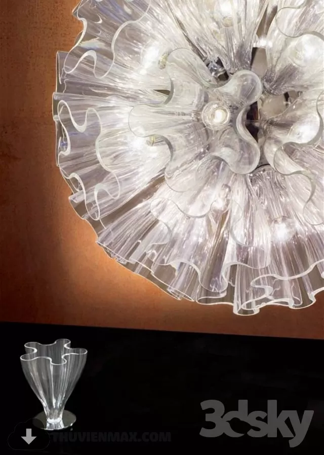 3DSKY MODELS – CEILING LIGHT 3D MODELS – 495